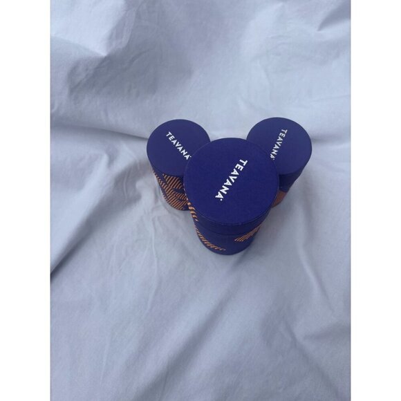 Lot Of 3 Teavana Tea Containers Purple New CLEAN - Picture 1 of 2